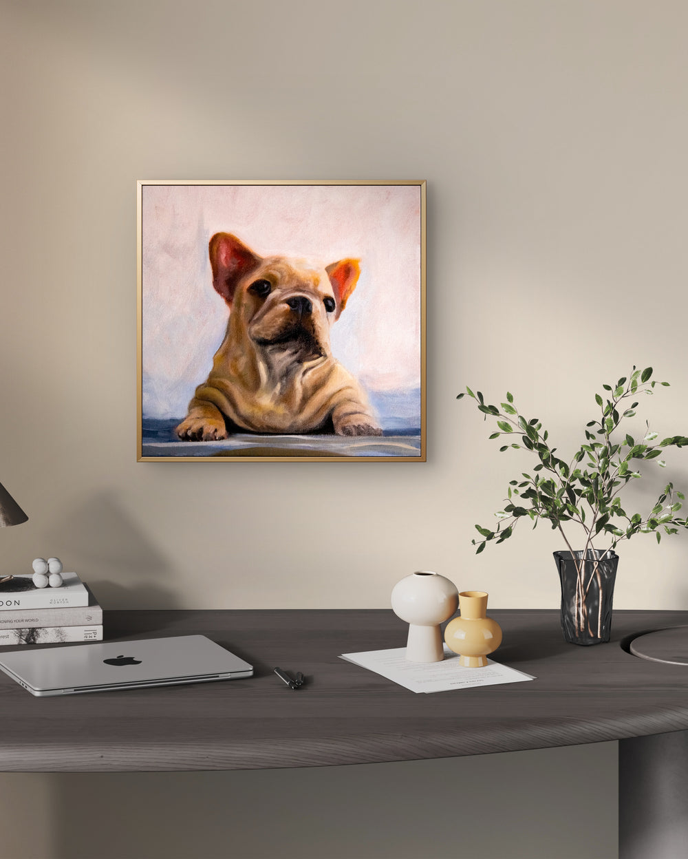 "French" Original Oil Painting
