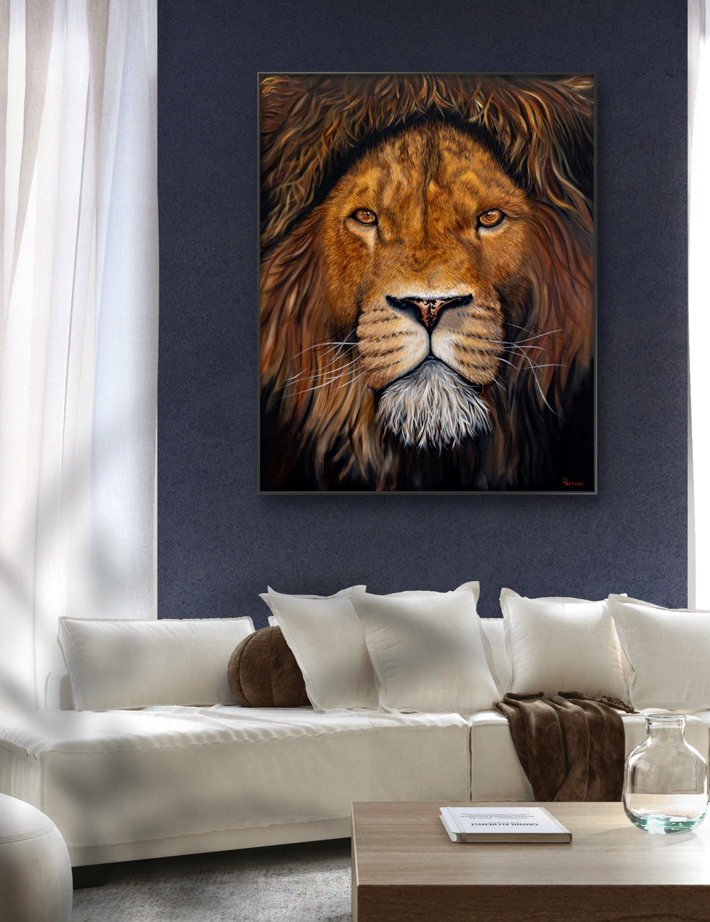 "King" Original Acrylic Painting