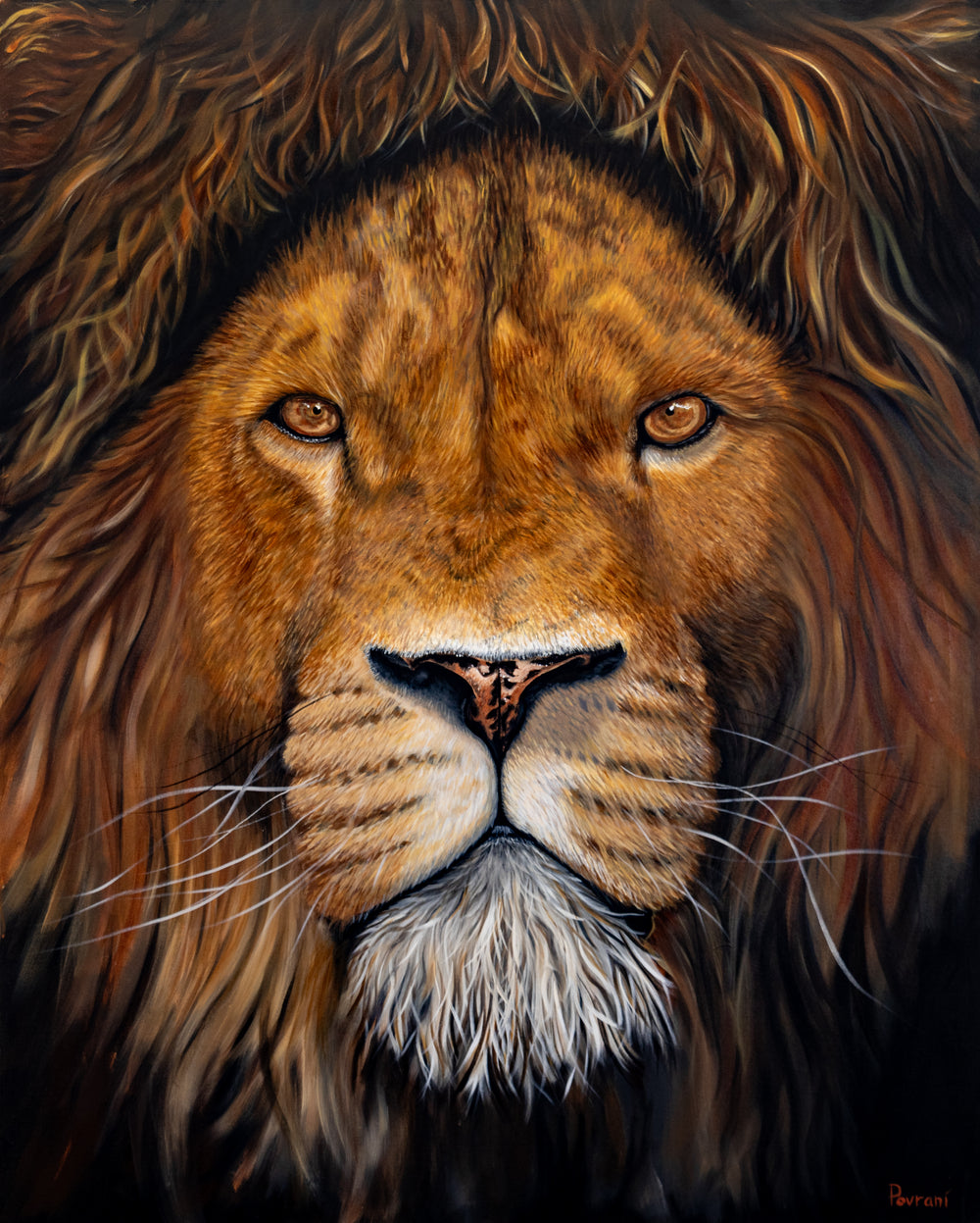 "King" Original Acrylic Painting