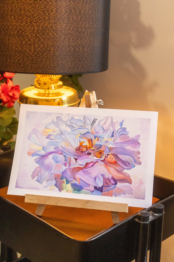 "Intimate Peony" Fine Art Print