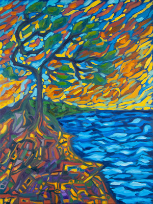 "Fiery Solitude" Fine Art Print
