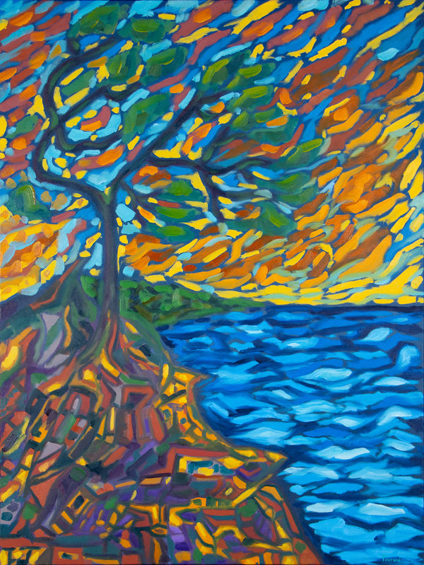 "Fiery Solitude" Fine Art Print