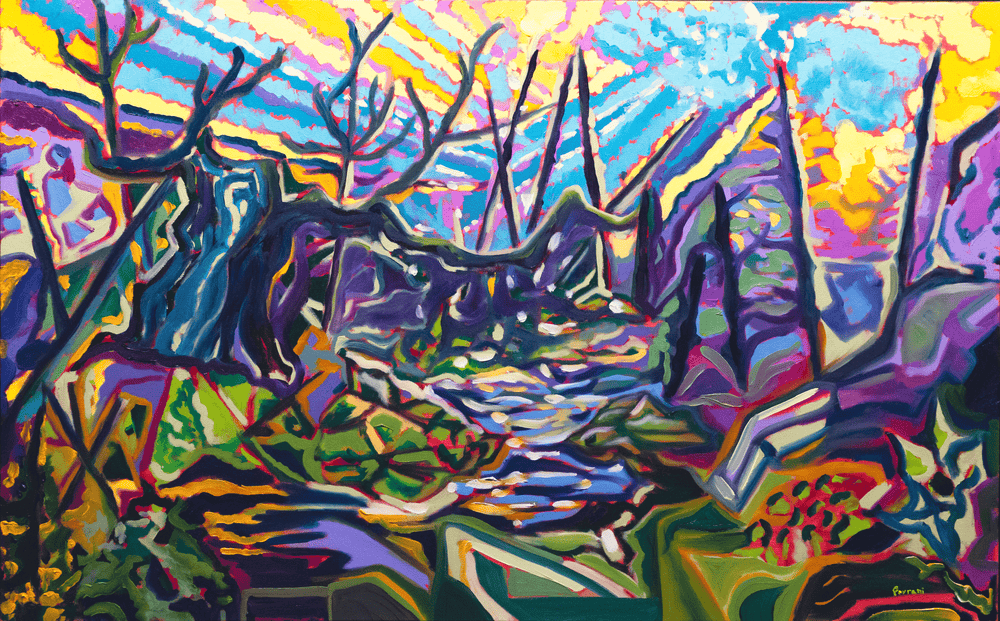 "Whispers of the Woods" Original Oil Painting