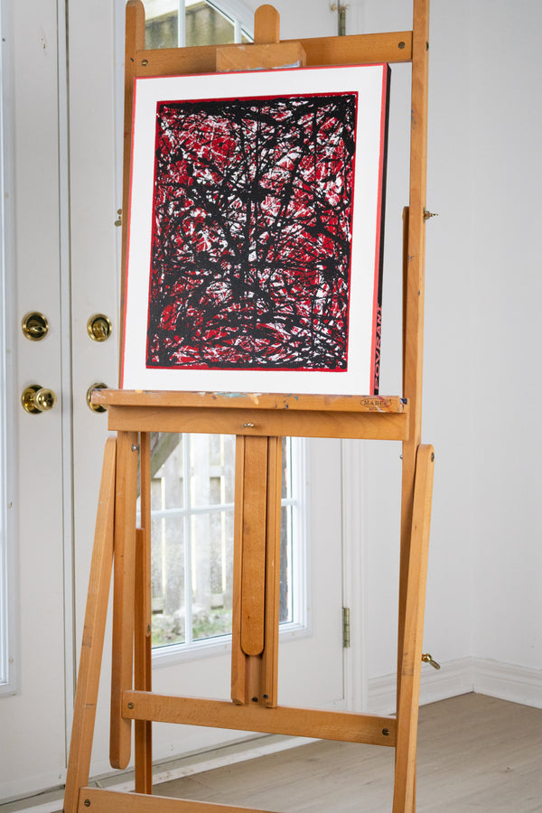 "Contained Chaos" Original Oil Painting