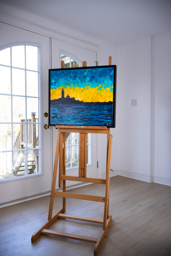 "Venetian Twilight" Original Oil Painting