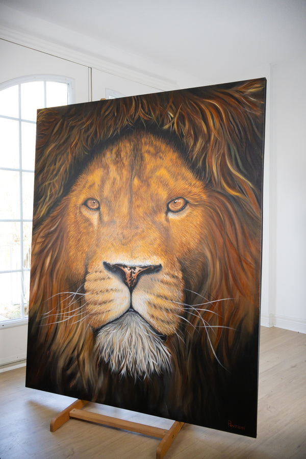 "King" Original Acrylic Painting