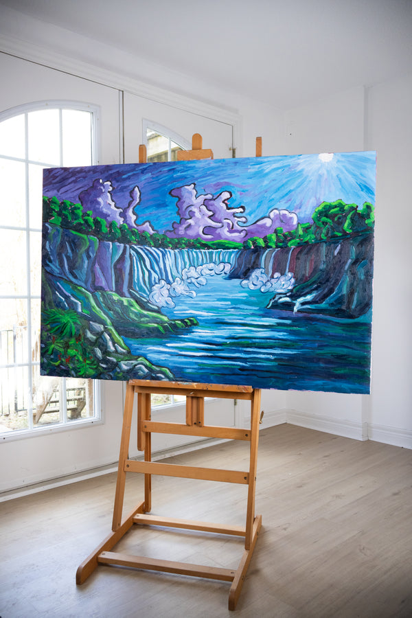 "Peaceful Wonder" Original Oil Painting