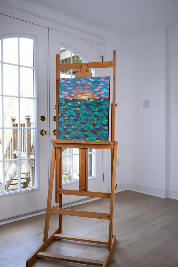 "Sunset Dreamscape" Original Oil Painting