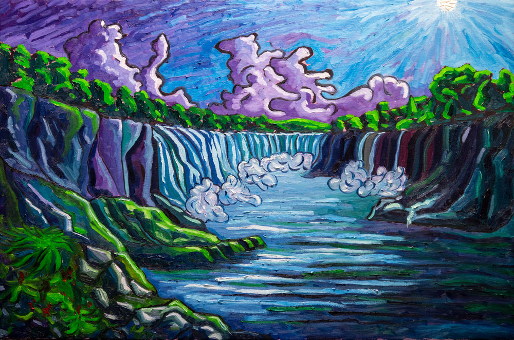 "Peaceful Wonder" Original Oil Painting