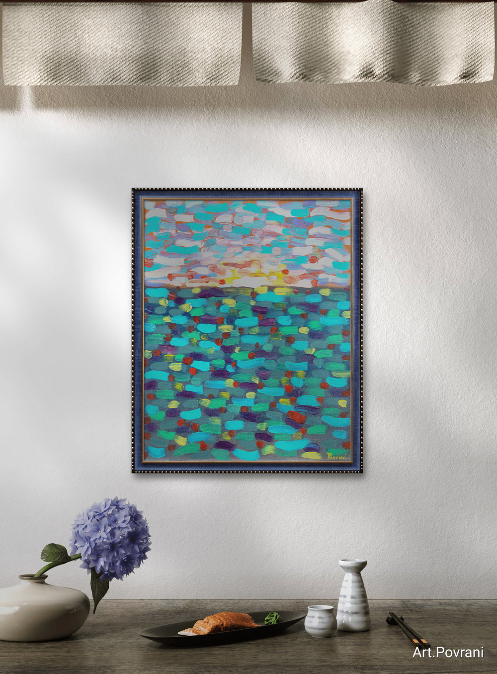 "Sunset Dreamscape" Original Oil Painting