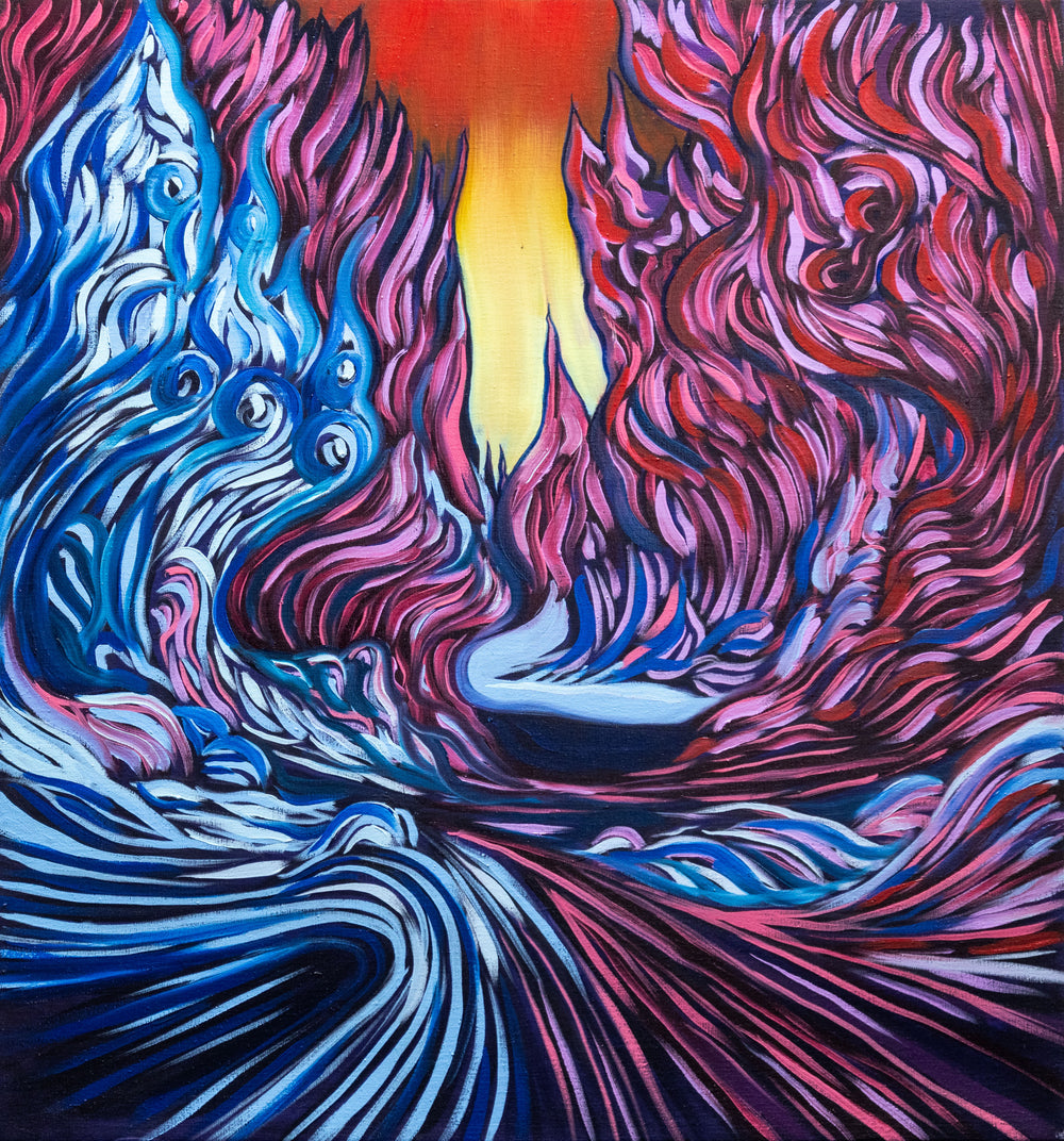 "Winter Ablaze" Fine Art Print