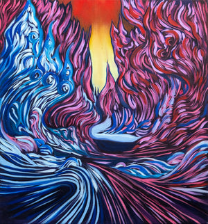 "Winter Ablaze" Fine Art Print