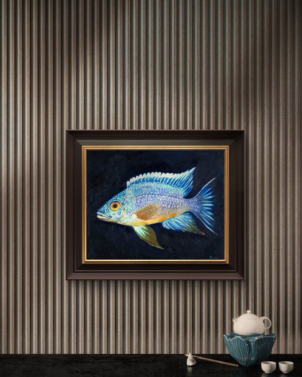 "White Blaze Resplendence" Fine Art Print