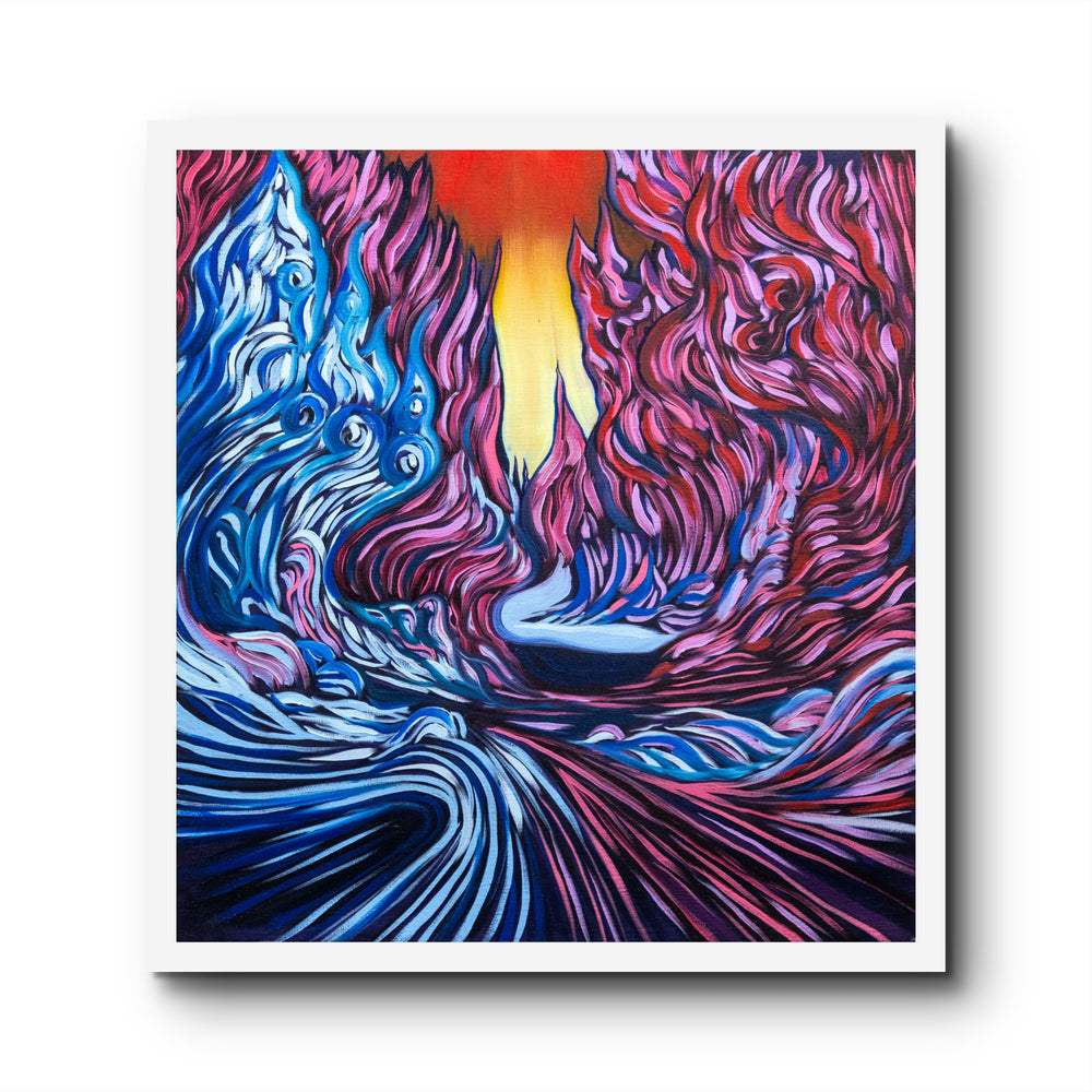 "Winter Ablaze" Fine Art Print