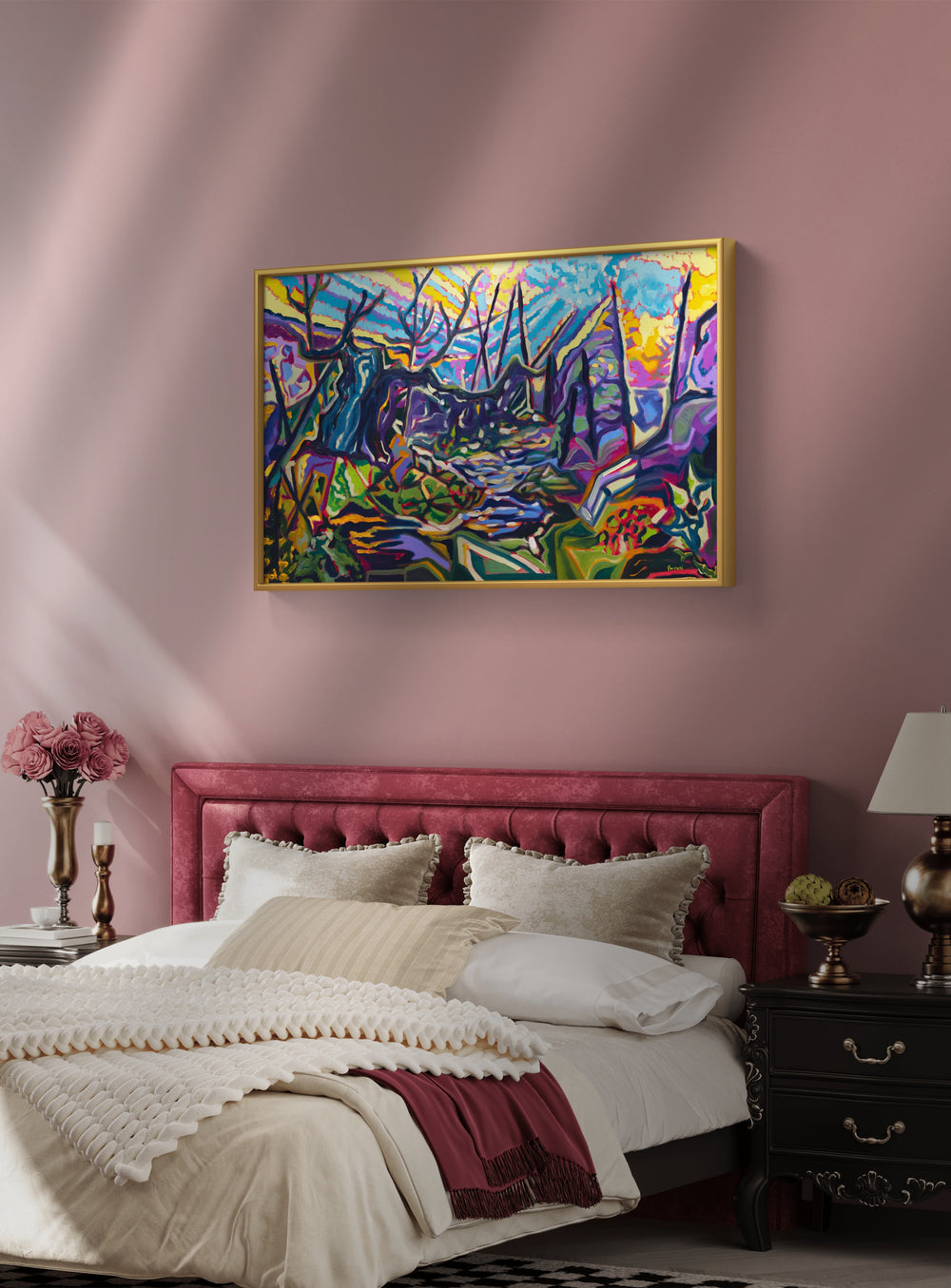 "Whispers of the Woods" Original Oil Painting