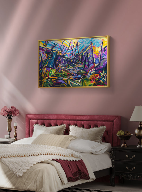 "Whispers of the Woods" Original Oil Painting